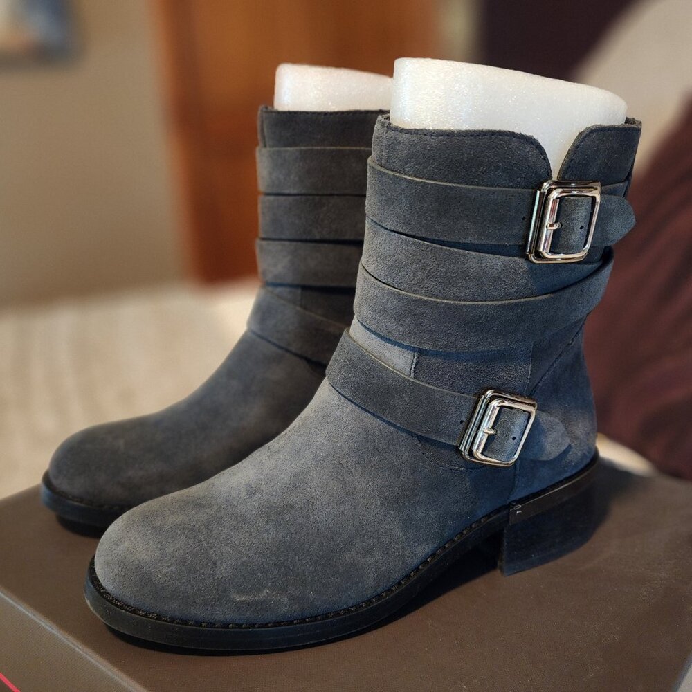 Suede Booties